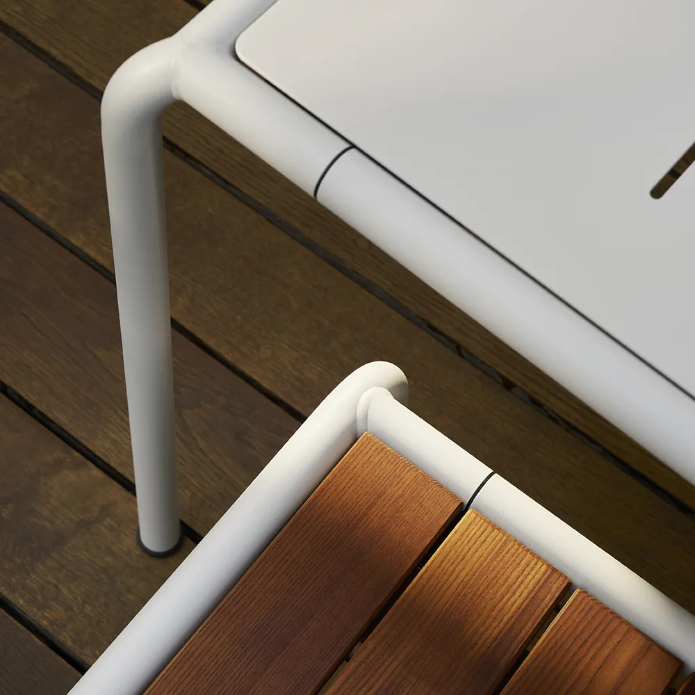 AVANTI Matbord 153x98 cm offwhite