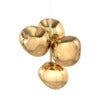 Melt Chandelier Mini Gold Takkrona LED