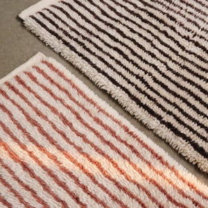 Kami Knotted Rug - 120 x 180 - Off-white/Coffee
