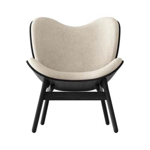 A Conversation Piece Loungestol Black Oak/White Sands