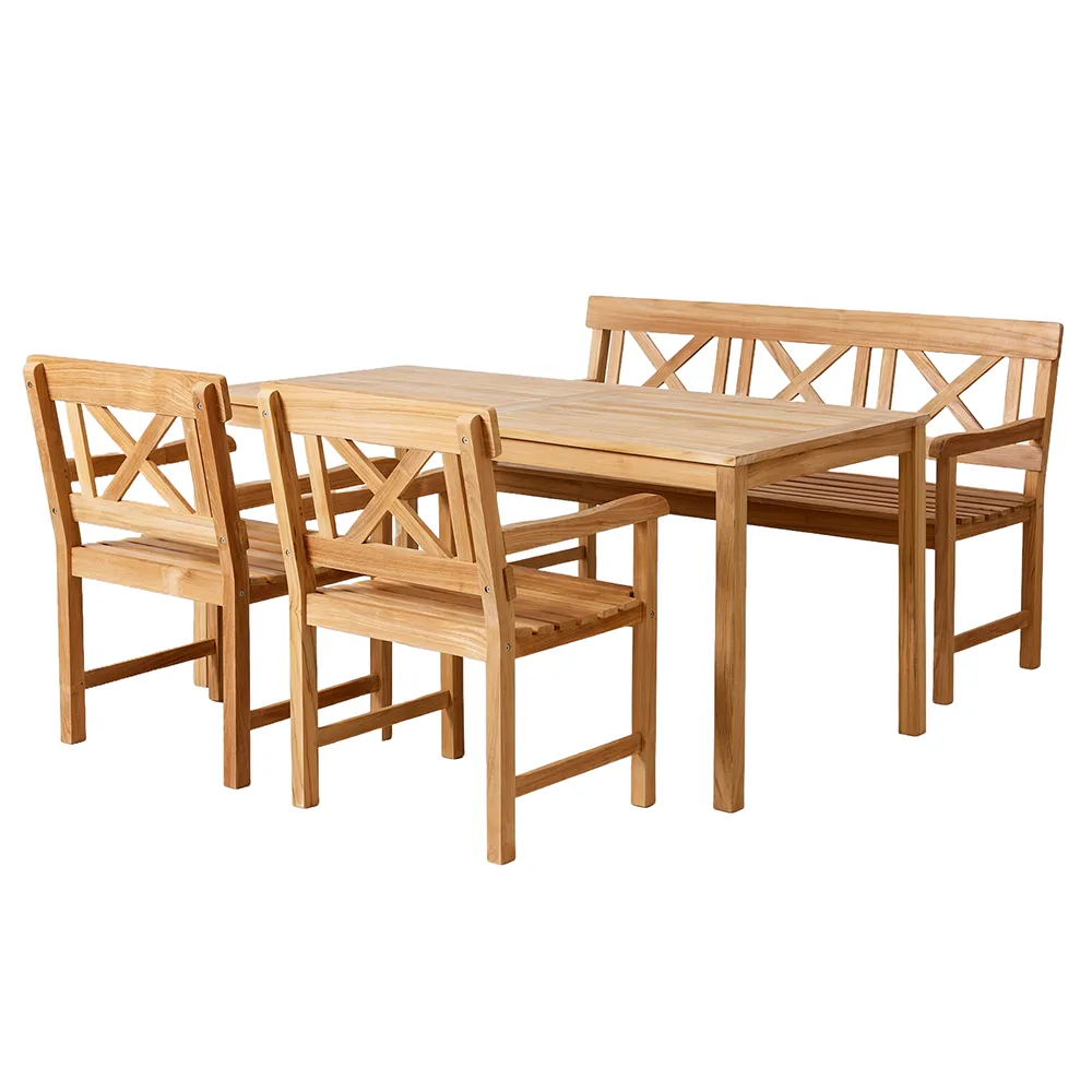 Sofiero 3-sits soffa Teak
