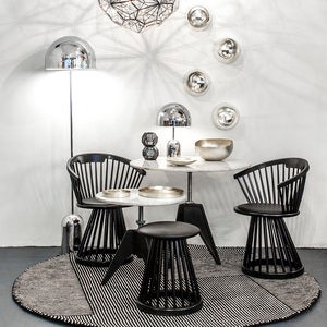 Fan Matstol Black
