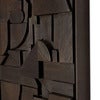 Bricks Väggdekor 100x100 cm Brun