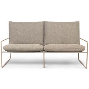 Desert 2-sits soffa Cashmere/Dark Sand