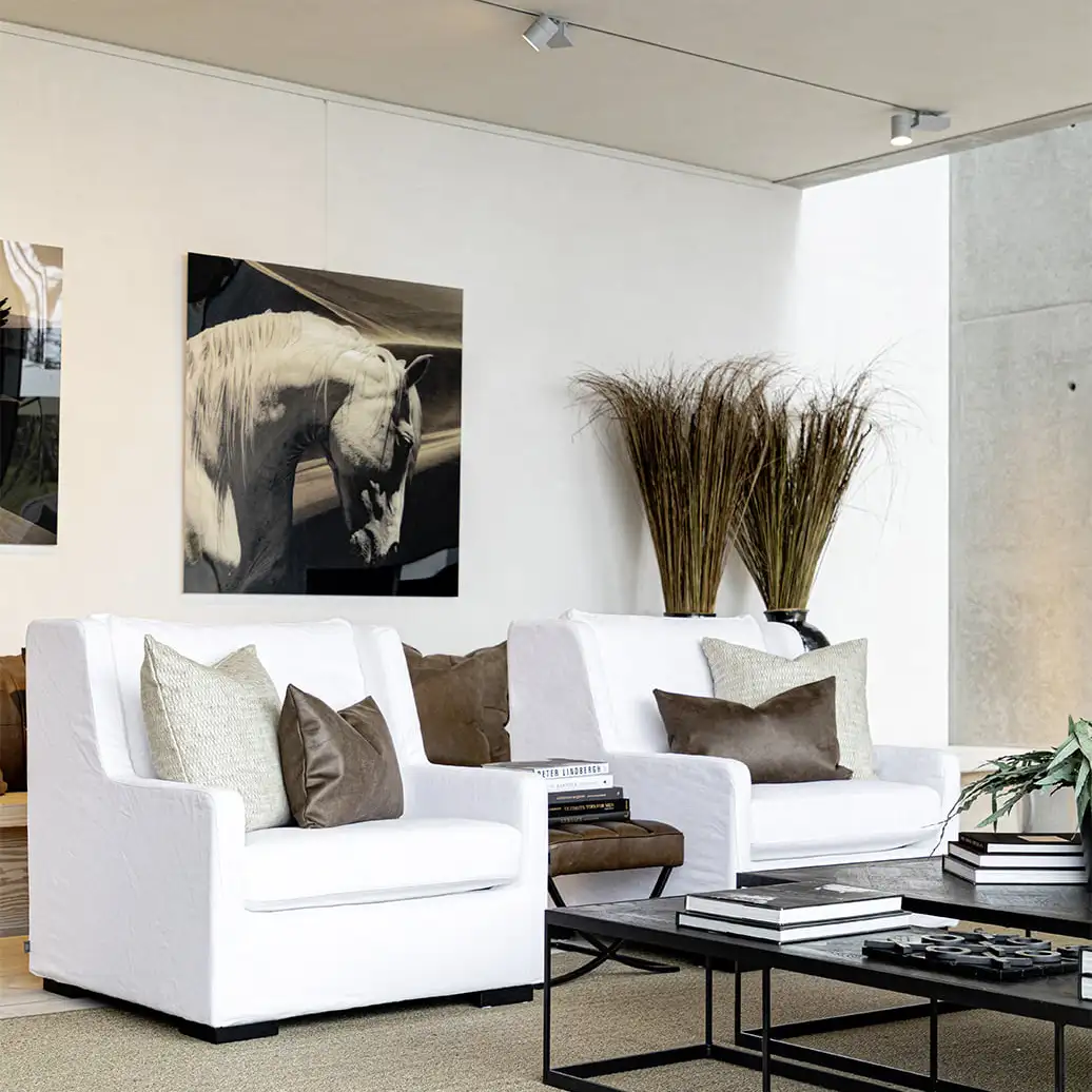 Väggdekor Arabian Horse 100x100 cm