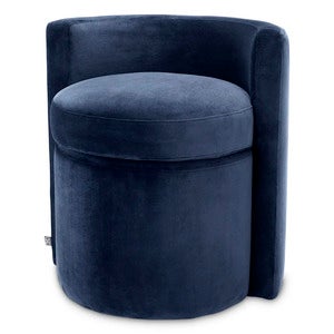 Hög fåtölj Arcadia Savona midnight blue