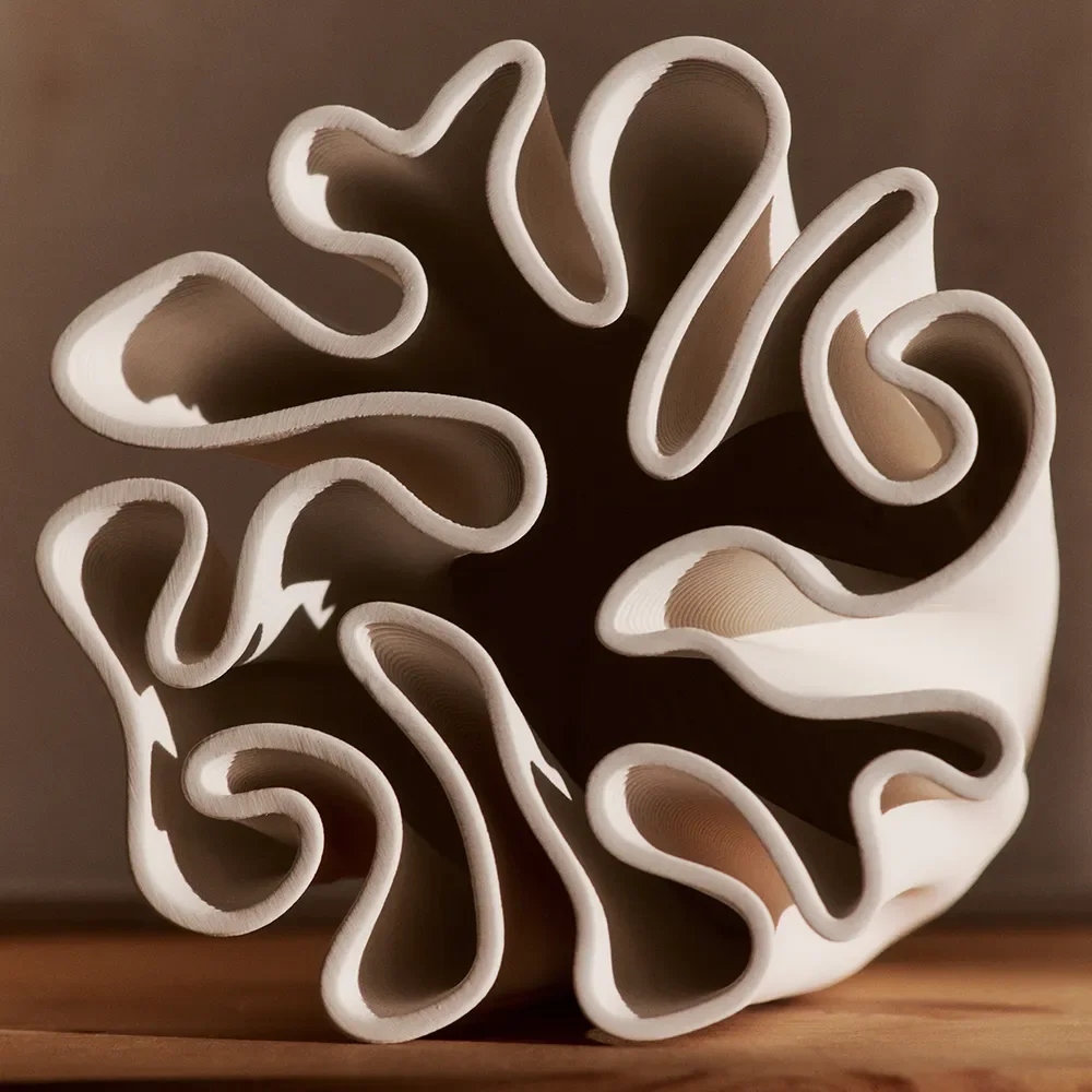 Dedali Vas H25 cm Off-white