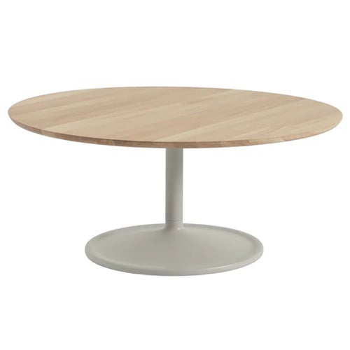 Soft soffbord 95 cm Solid Oak Grey