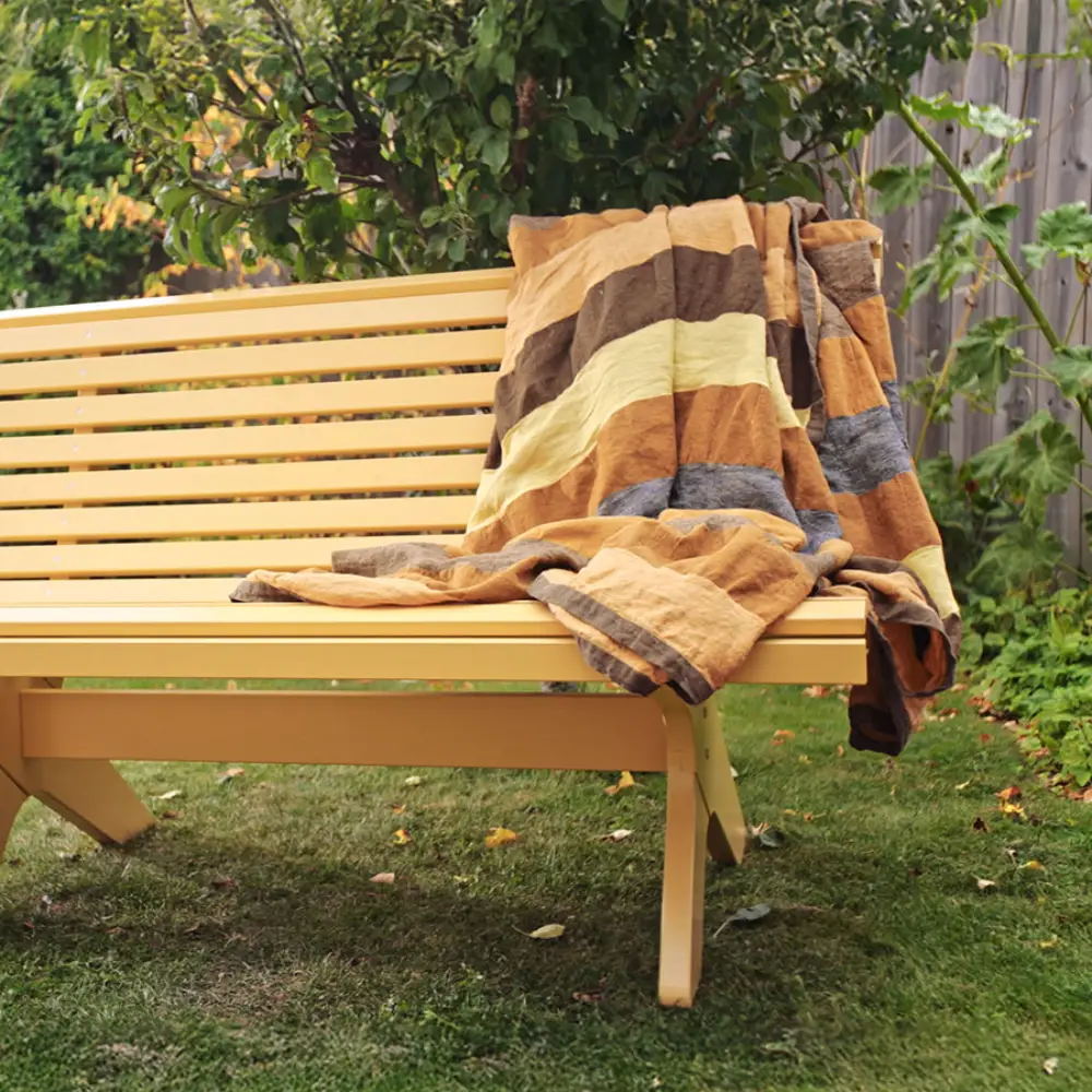 Lund soffa Gyllene ockra