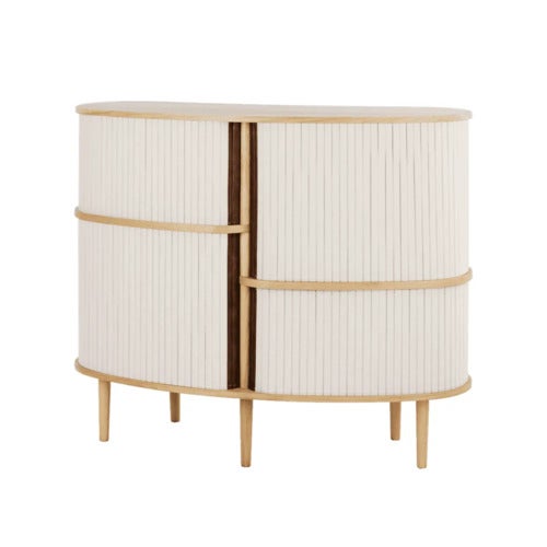 Audacious Highboard Skåp Ek/White Sands