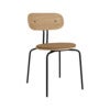 Curious Matstol Ek/Svart Metall Sugar Brown