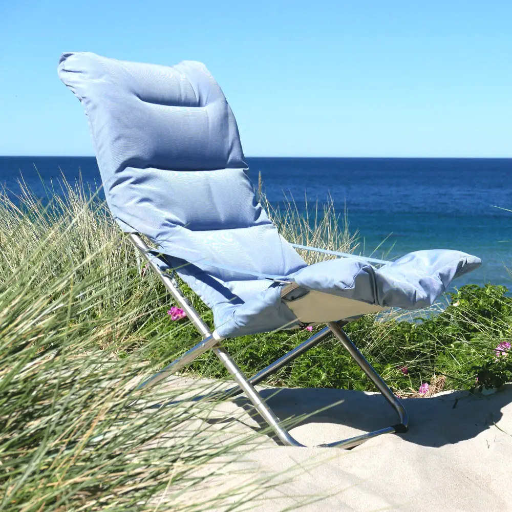 Fiesta soft solstol light blue beige supertex