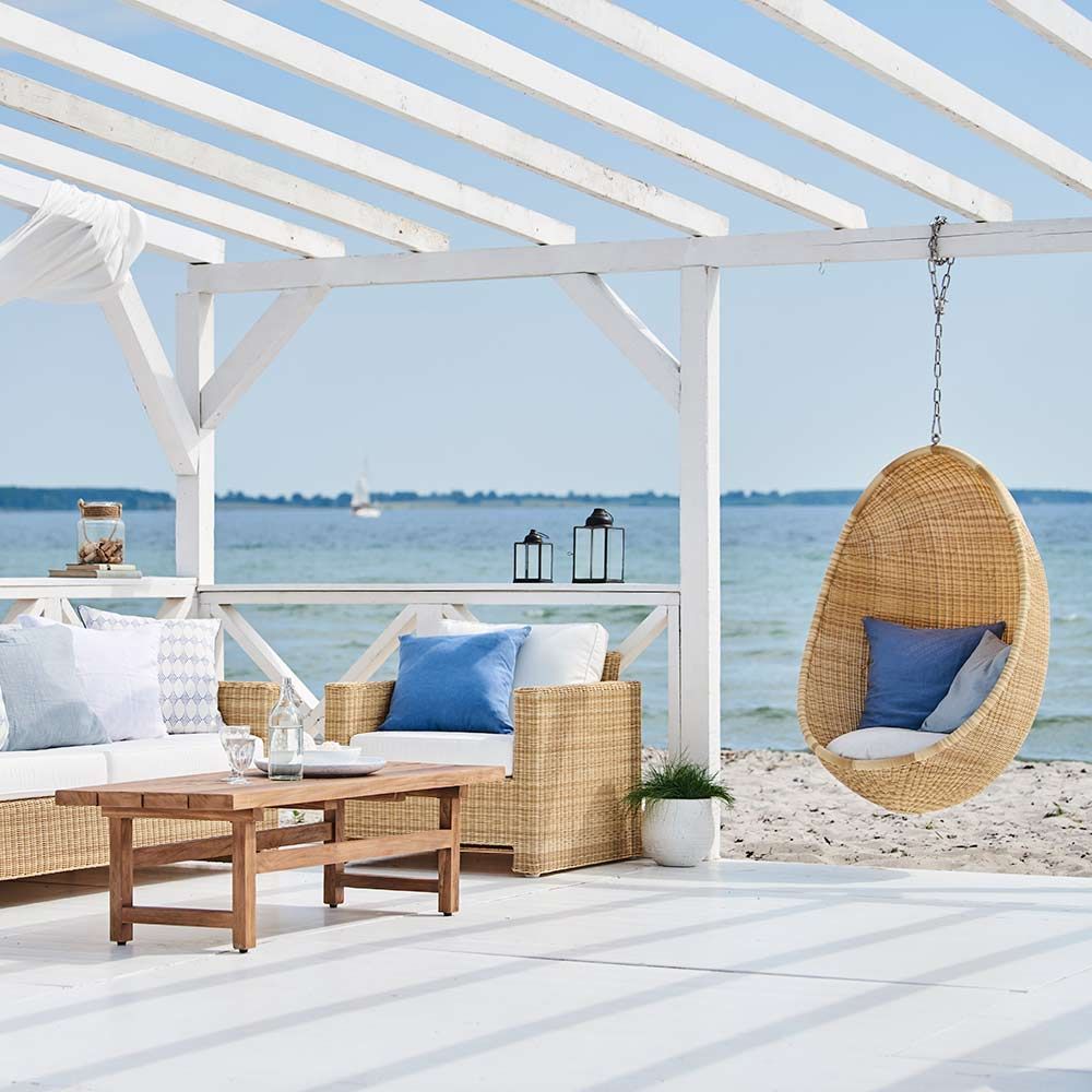 The Hanging Egg Chair Outdoor, Svart 