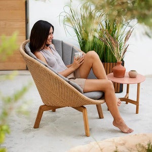Peacock Loungefåtölj Natural/taupe 
