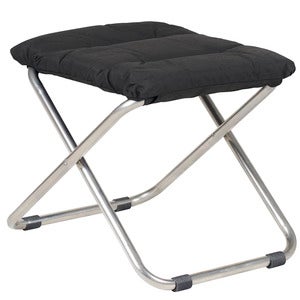 Chico soft fotpall black aluminium 