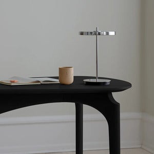 Asteria Move Monochrome Portabel lampa Silver