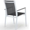 Avanti karmstol vit / grå 