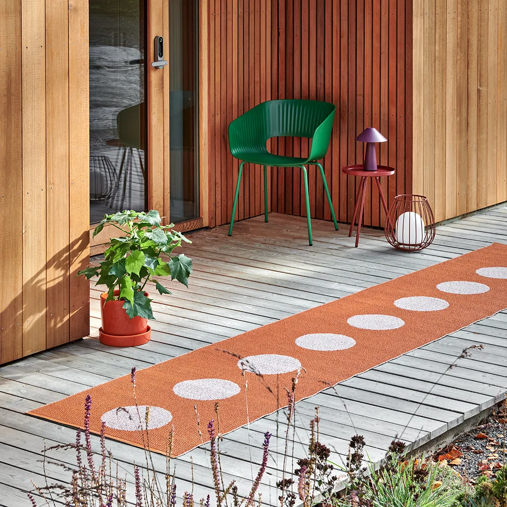 Vera Pop matta Pale Orange/Pearl Pink 70 x 120cm