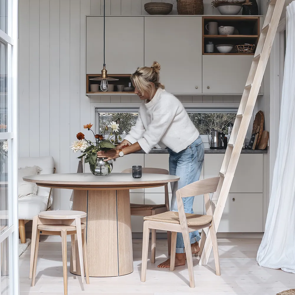 Sm33 Bord Ek Vitolja/Vit Nanolaminat