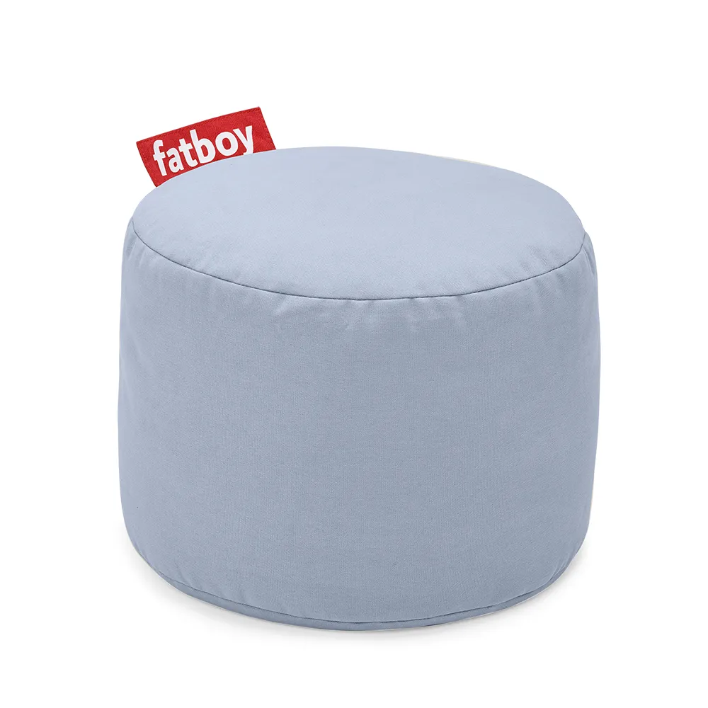 Fatboy Point Stonewashed pouf Misty Blue