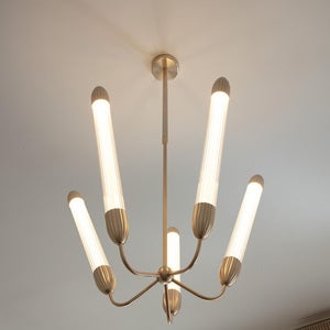 Lemon Squeeze Taklampa Ø85 cm Mässing