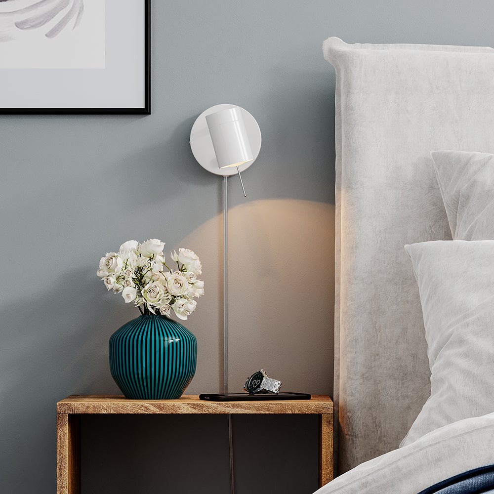 Correct vägglampa Svart 