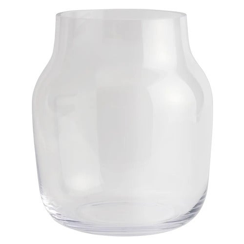 Silent Vas Ø20 cm Clear