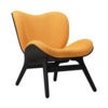 A Conversation Piece Loungestol Black Oak/Tangerine