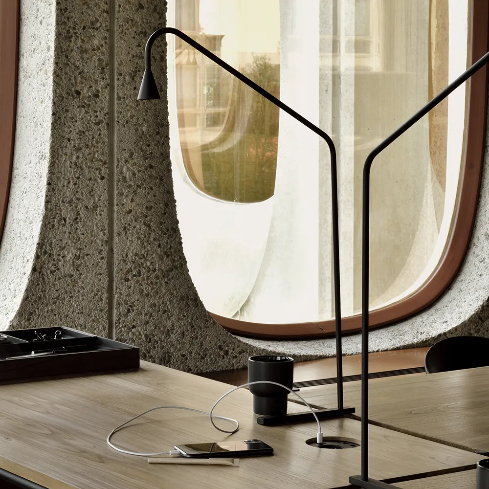 Skrivbordsorganisatör valnöt 33x33 cm