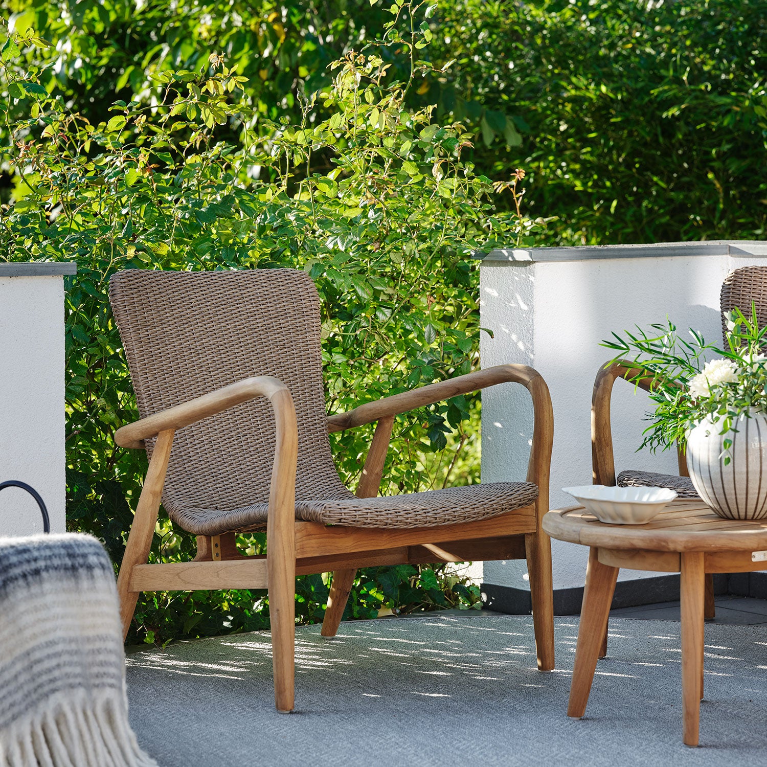 Lilja fåtölj natur/beige 