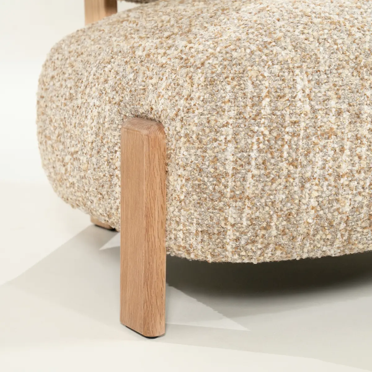 Reza natural Fåtölj - beige Bay