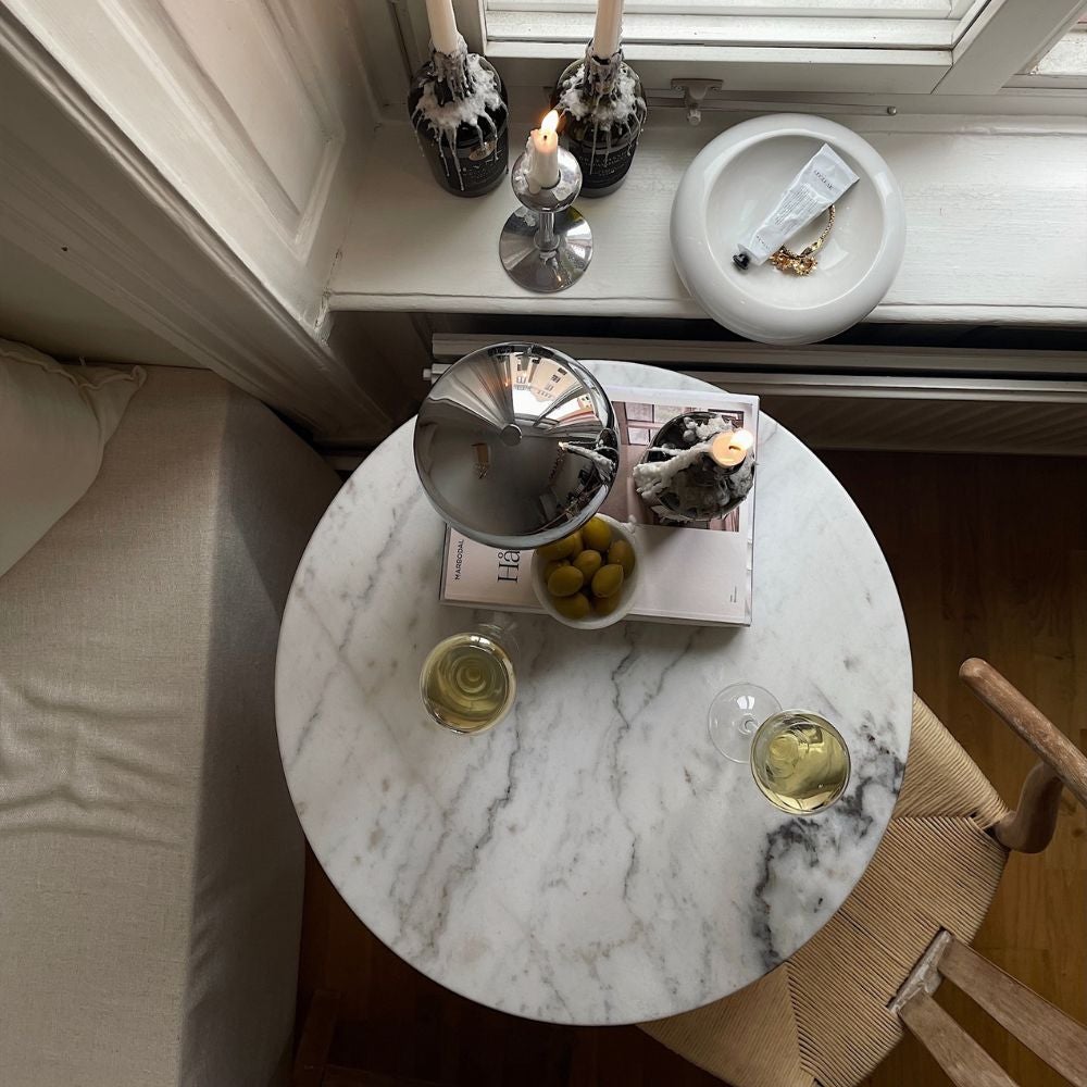 Loire marmor bord 60 vit