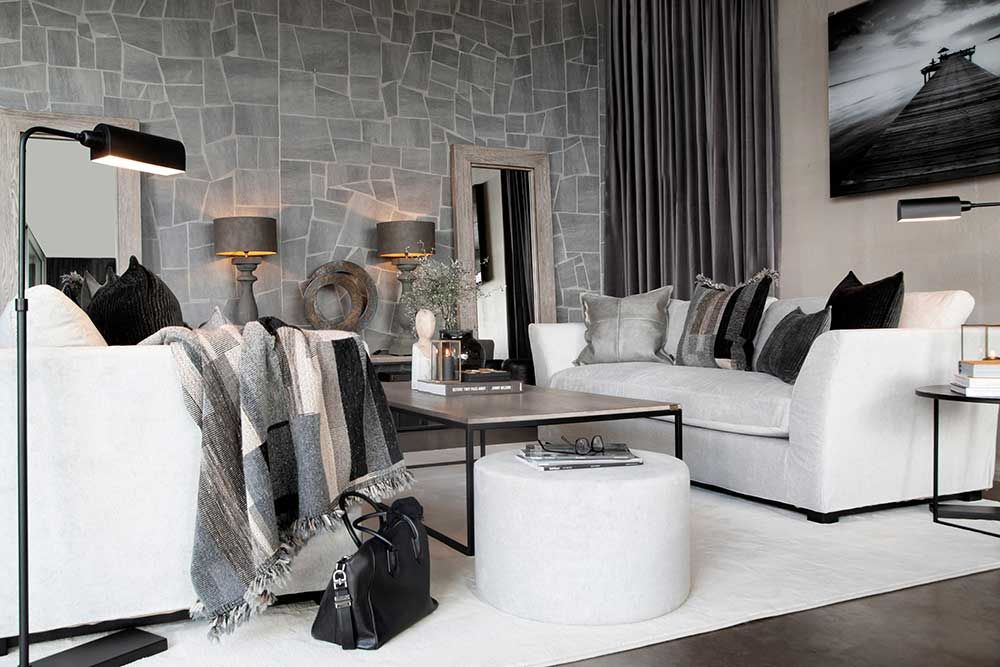 Mason Soffbord 130X75 Antikgrå