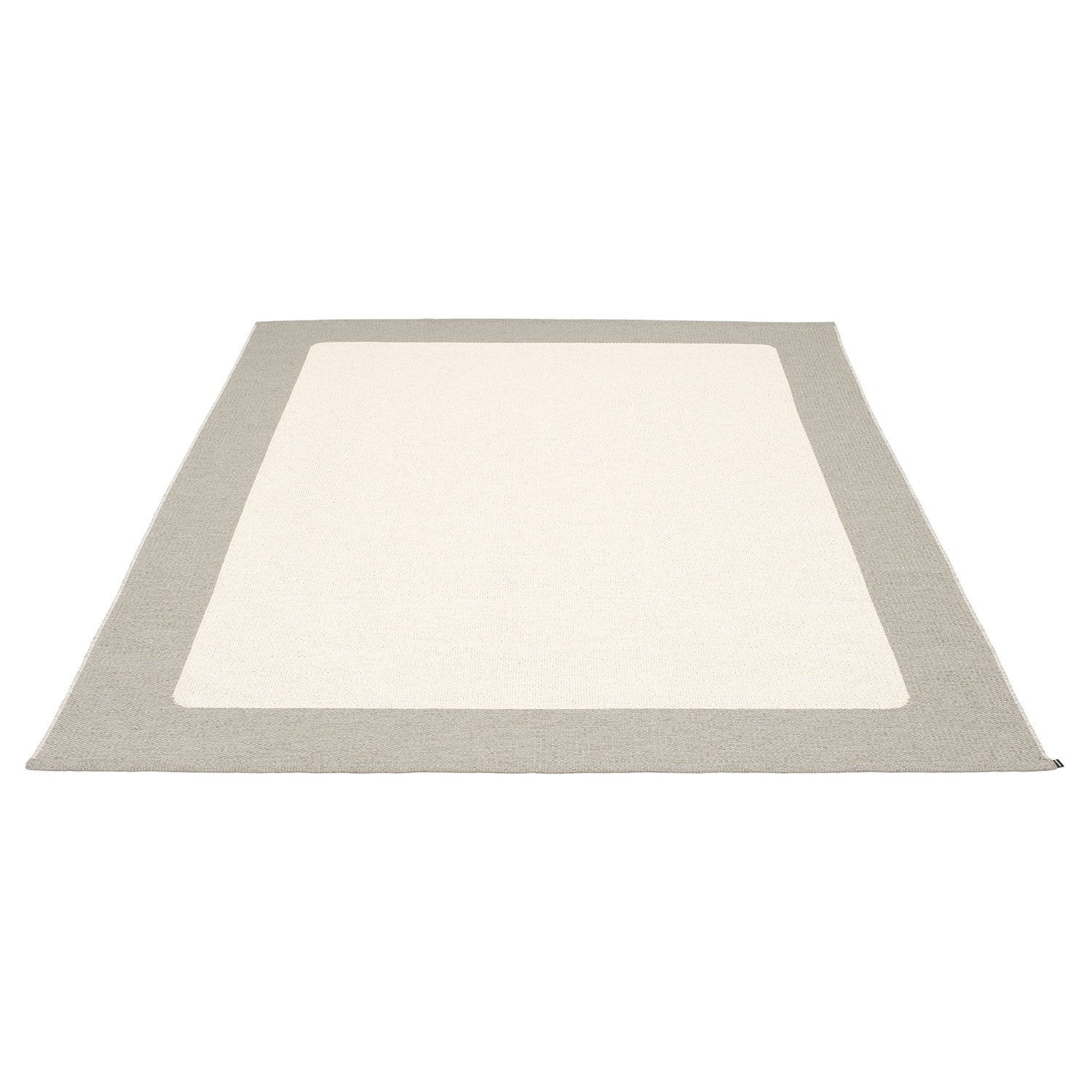 Ilda matta 180x180 cm warm grey / vanilla 