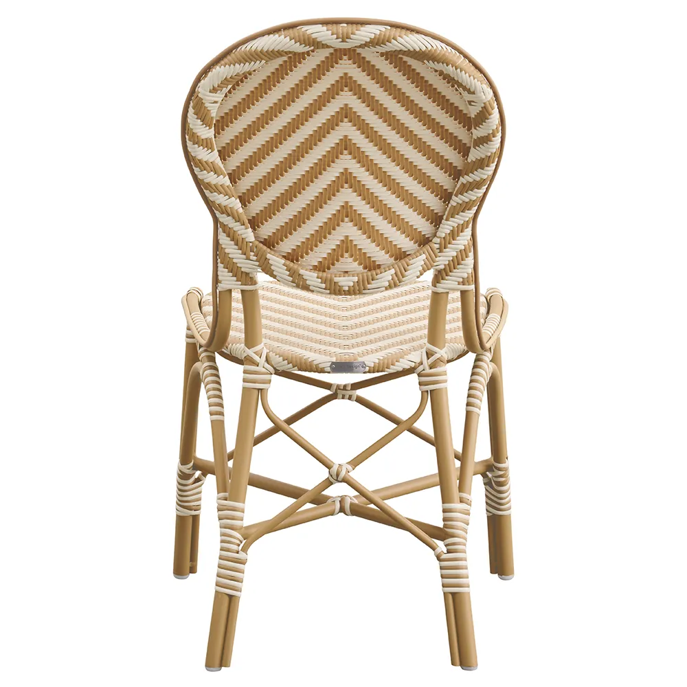 Isabell outdoor matstol ivory/honey