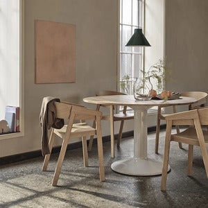 Midst matbord 120 cm - Oiled Oak Grey