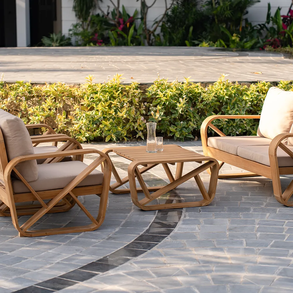 Bålamöllan loungestol inkl dynor Svart