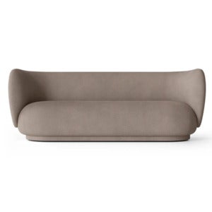 Rico 3-sits soffa Brushed - Warm Grey