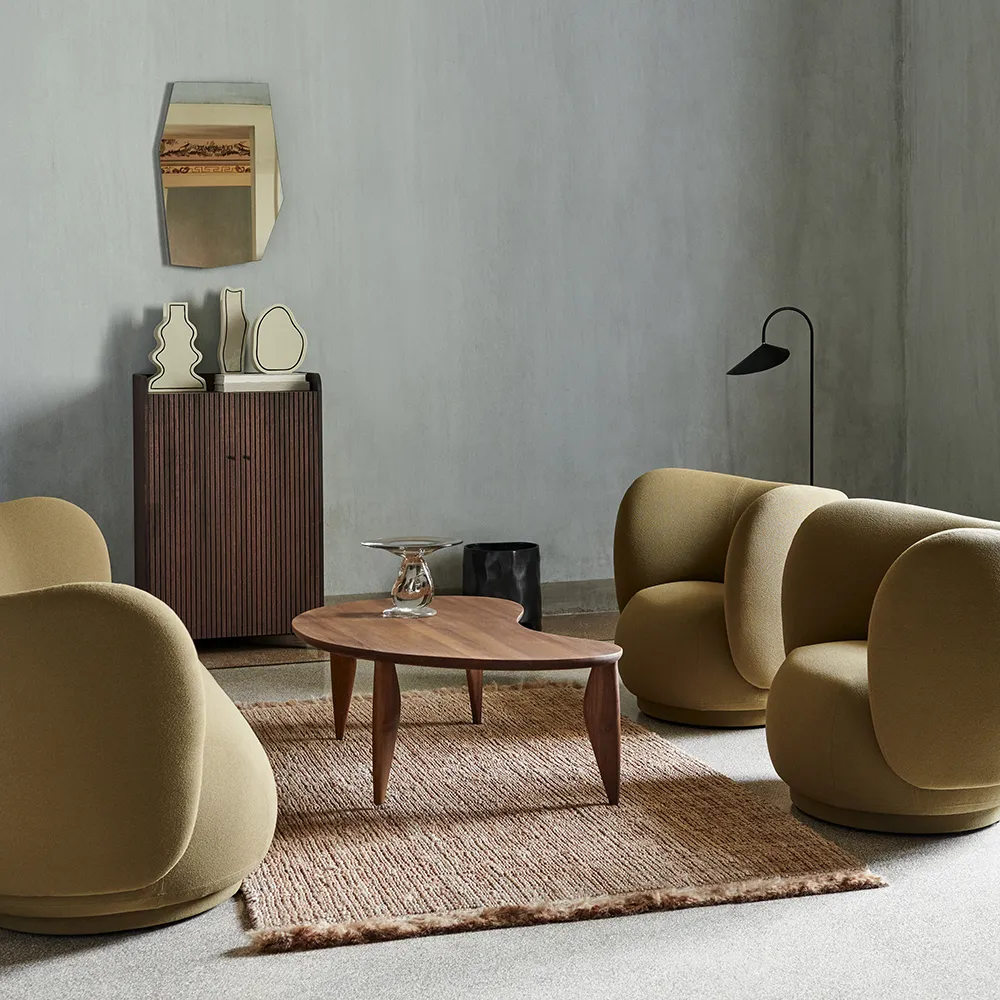 Rico Lounge Fåtölj Grain - Caramel