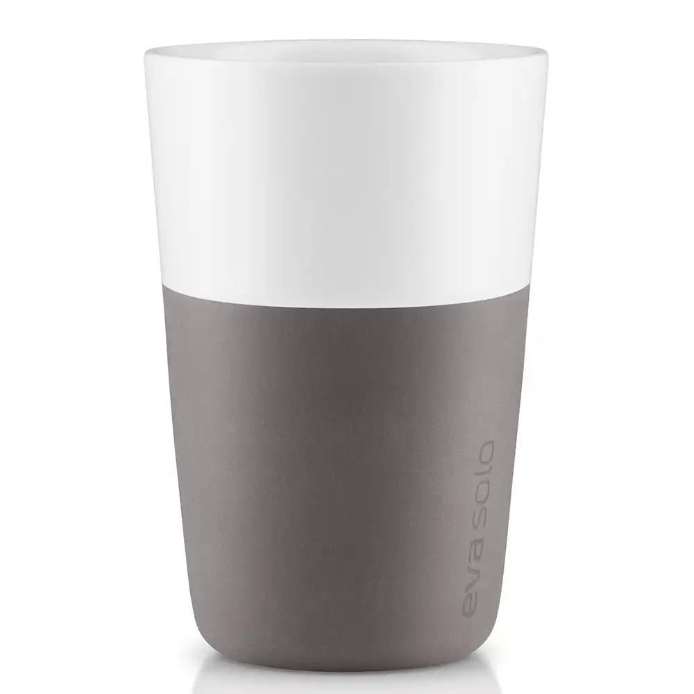 Eva Solo Cafe Latte-mugg grey 2-pack