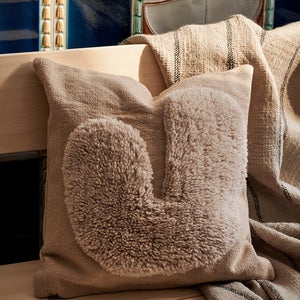 Lay Kudde 50x50 Sand/Off-white
