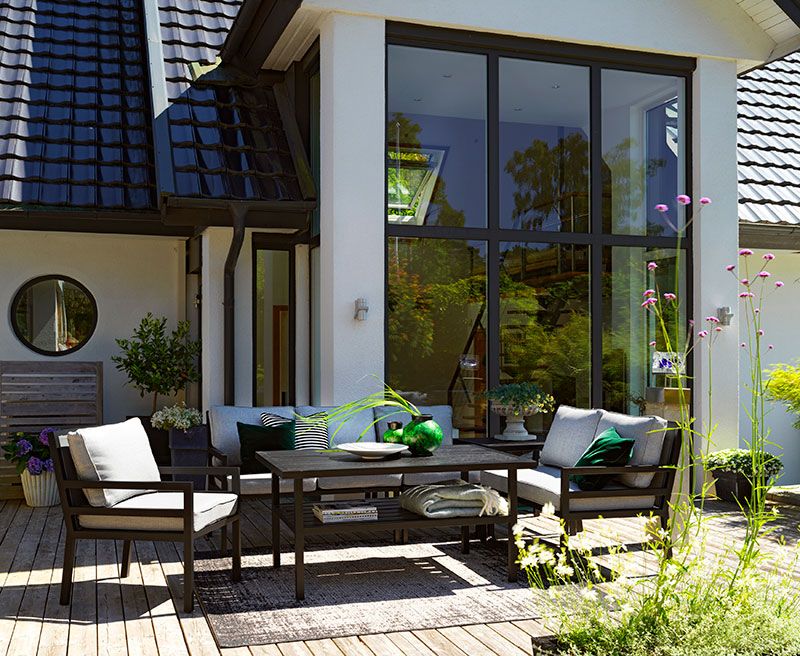 Bergerac Sidobord Svart 