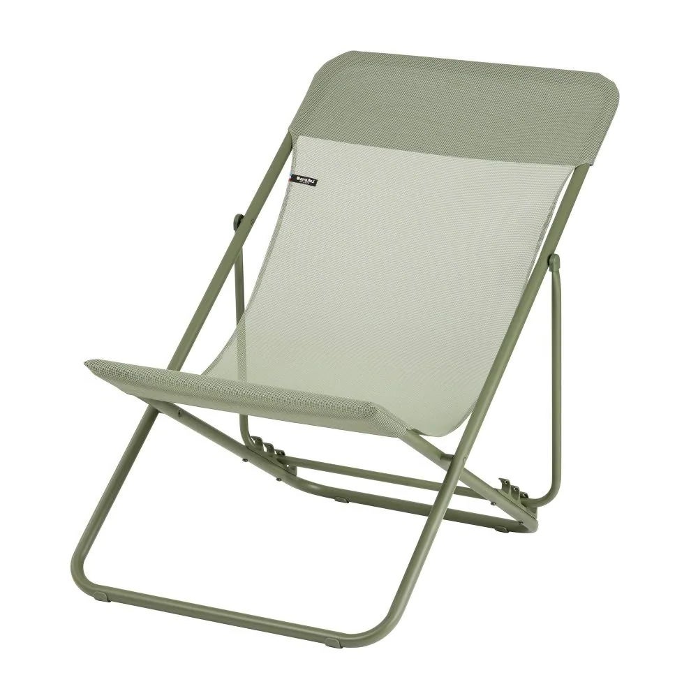 Vikbar solstol mossgrön