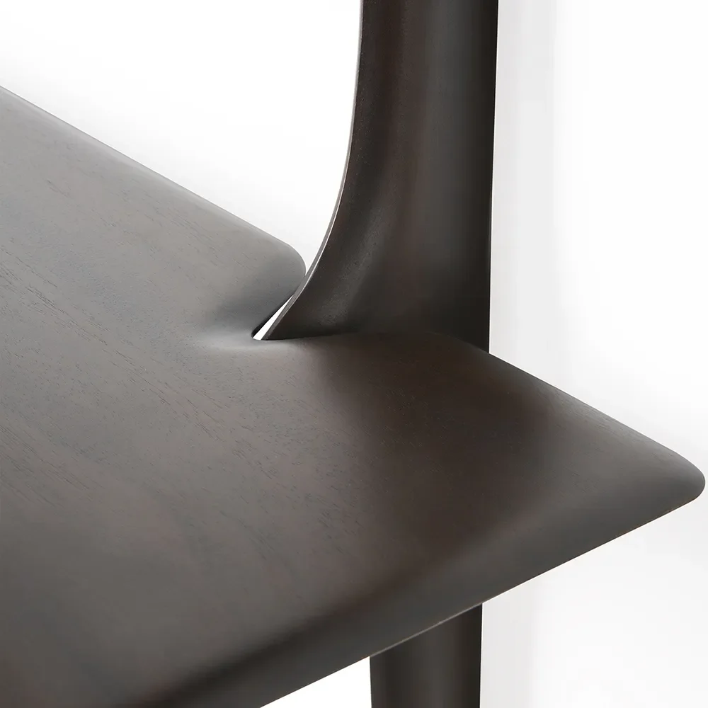 PI Vägghylla Mahogany dark brown 2 hyllplan