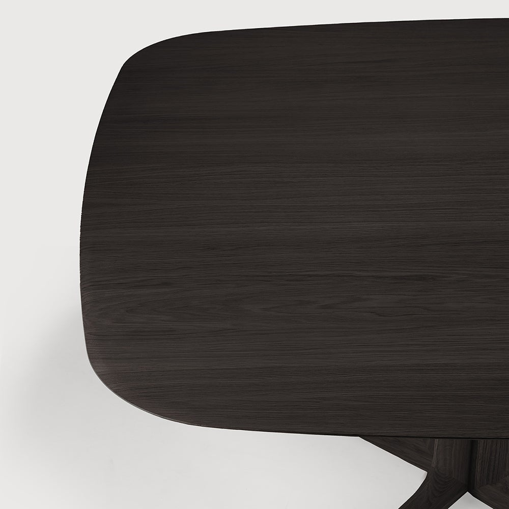 Corto Matbord 150x150 cm Ek brun