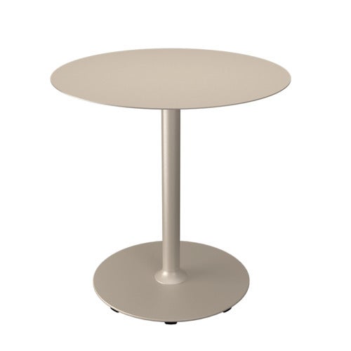 PICO Cafébord Ø74 cm, rund bas Beige