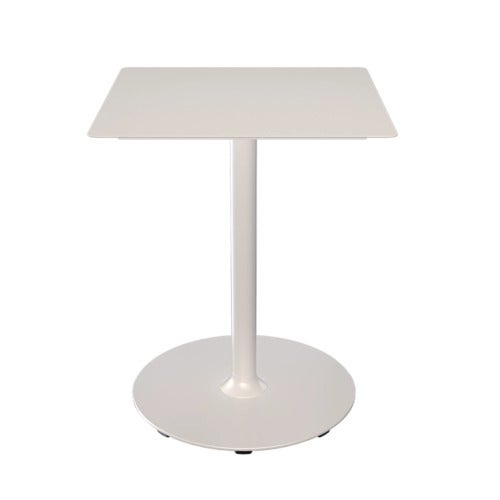 PICO Cafébord 60x60 cm, rund bas Muted white