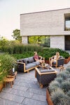Angle Loungefåtölj Teak Inkl Grå Air Touch Dynset 