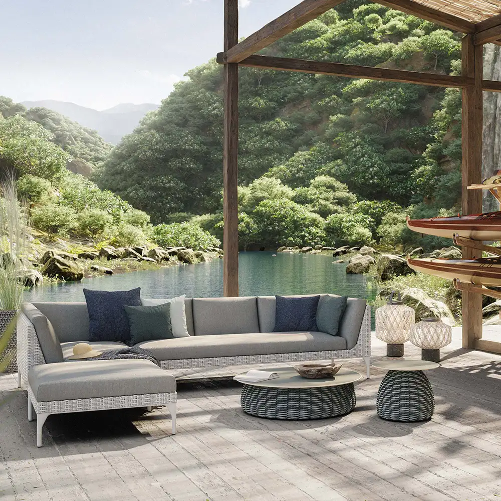 MU 4-sitssoffa vulcano