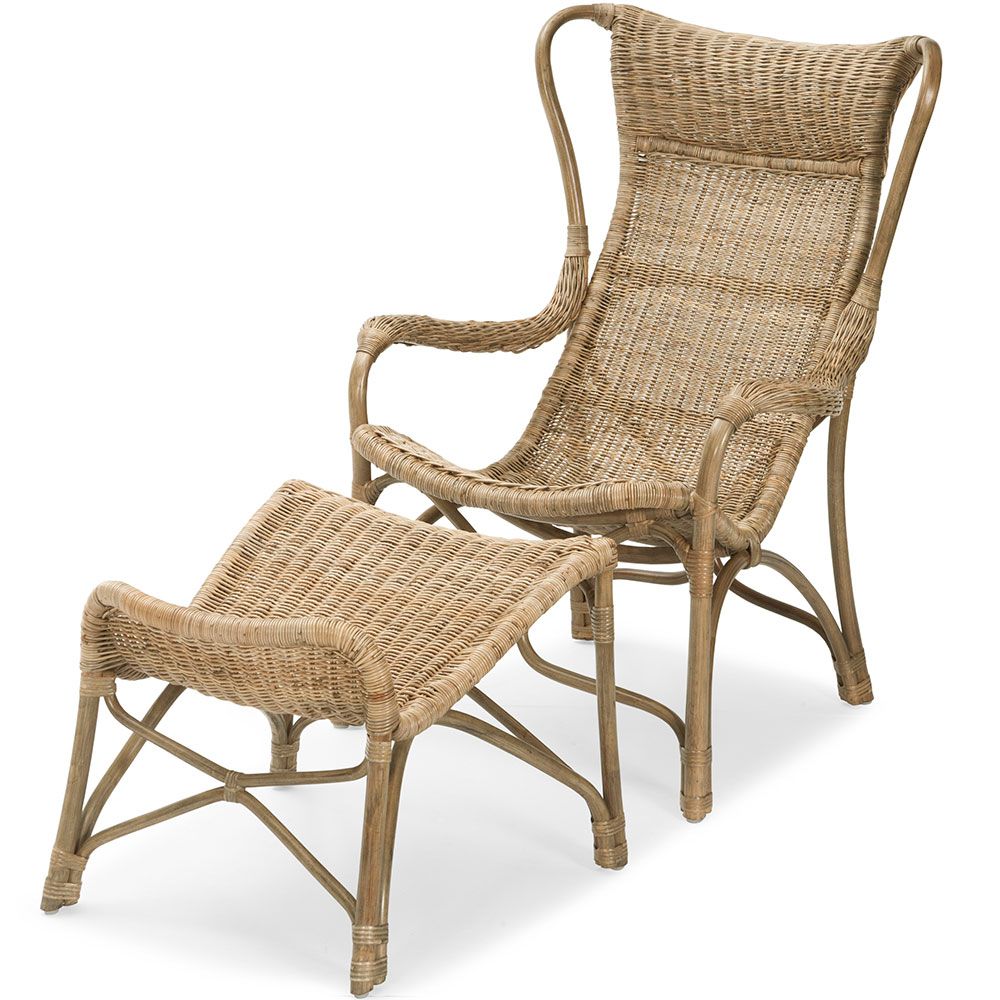 Praktö Fotpall Natur rotting